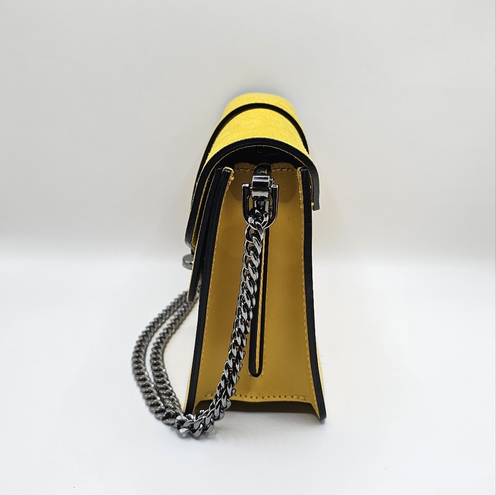 ltalian Handmade Leather Bag Elegant Leather From Italy - Picture 5 of 9